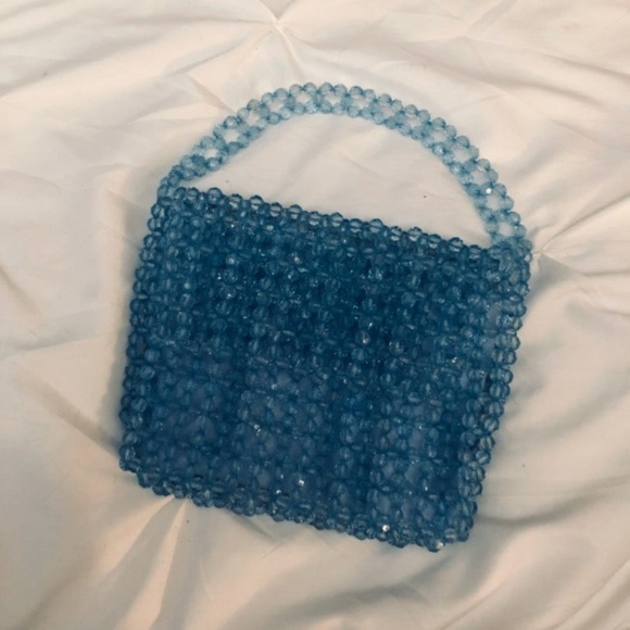 Sam Edelman Violet Acrylic Beaded Bag - Picture 3 of 5